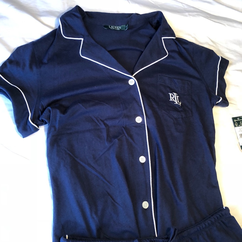 COPY - NWT LAUREN RALPH short sleeve pj Set